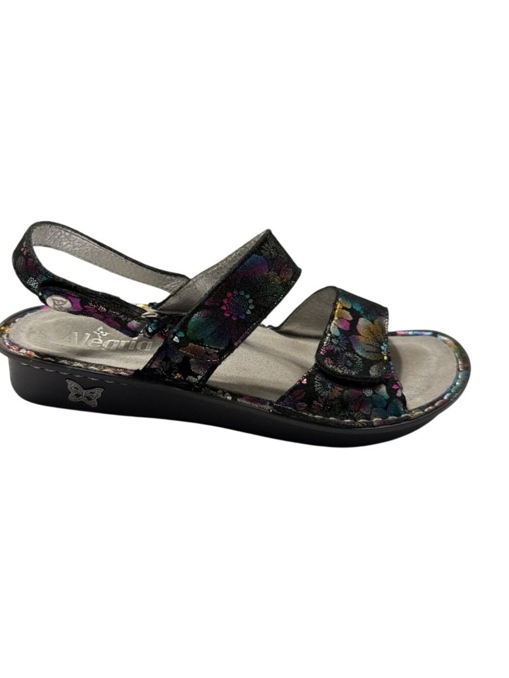 Alegria Verona Liberty Love Rainbow Slingback Sandals